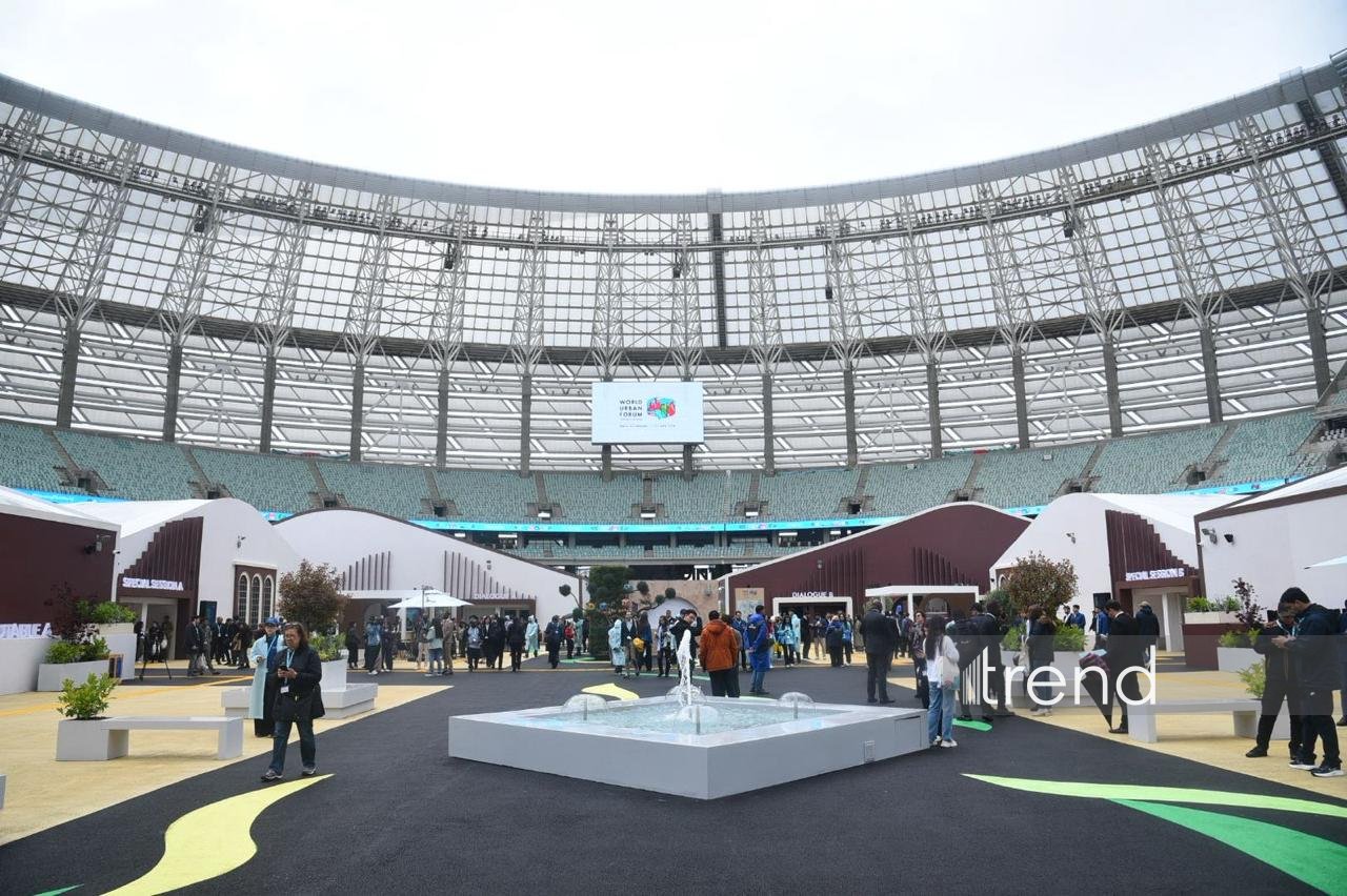 First day of WUF13 wraps up in Baku (PHOTO)
