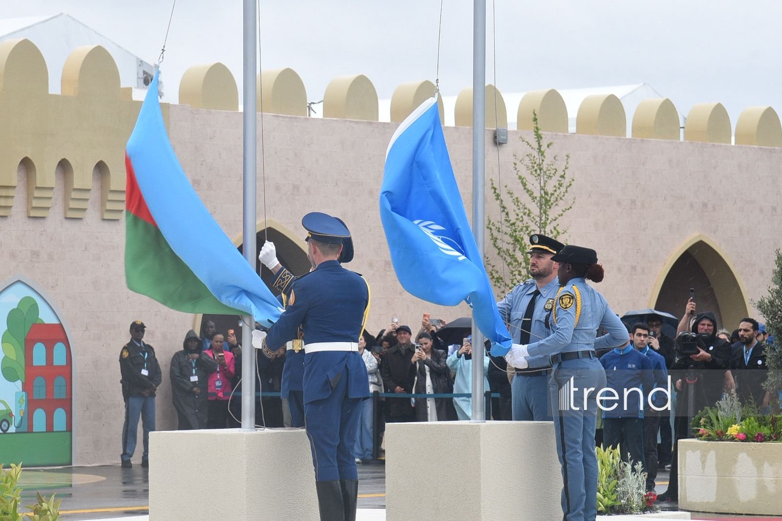 Flag-raising ceremony held within framework of WUF13 (PHOTO/VIDEO)