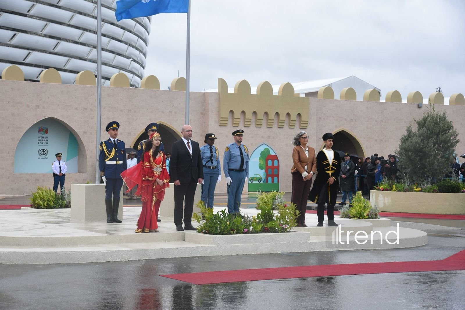 Flag-raising ceremony held within framework of WUF13 (PHOTO/VIDEO)