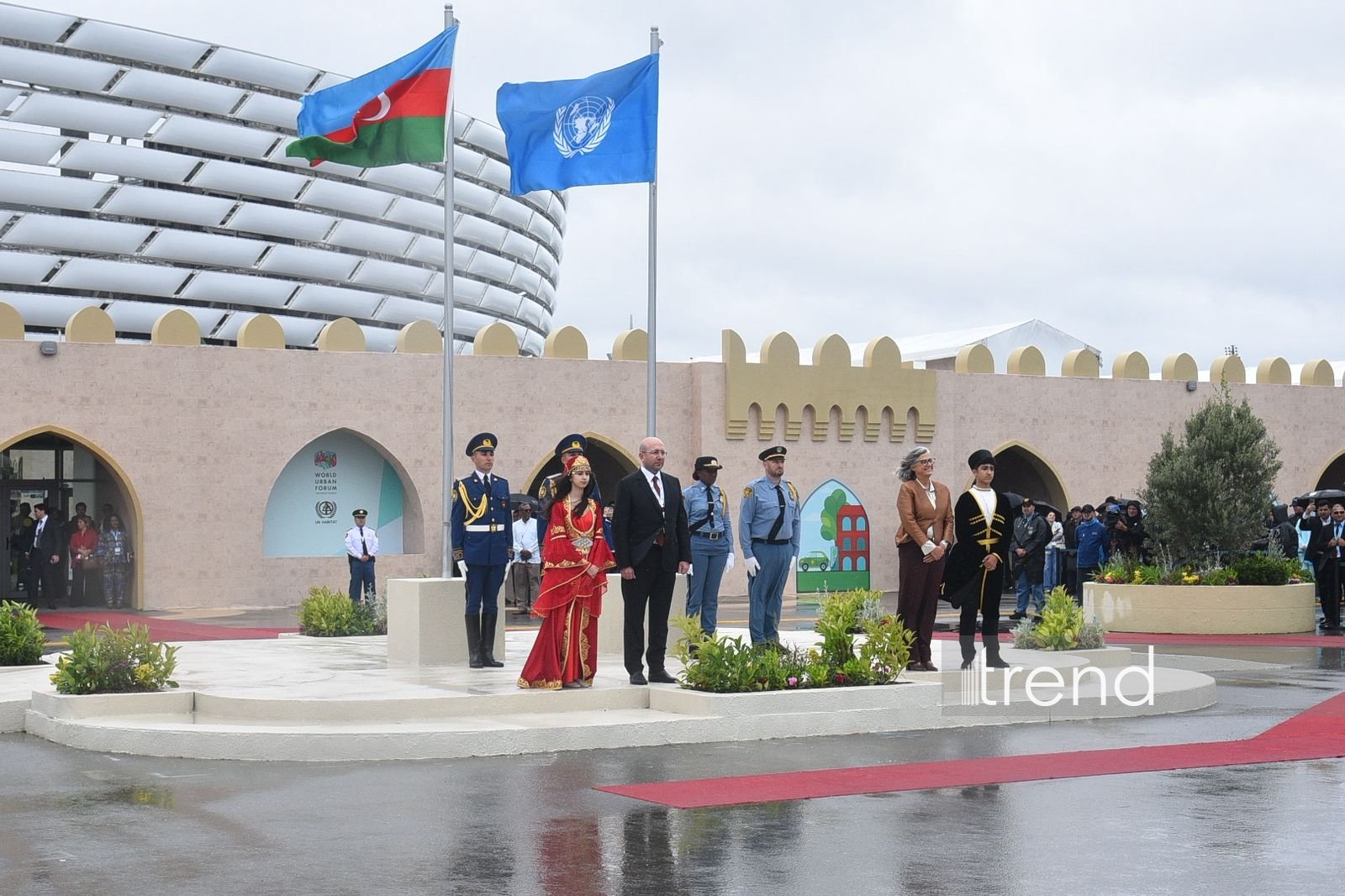 Flag-raising ceremony held within framework of WUF13 (PHOTO/VIDEO)