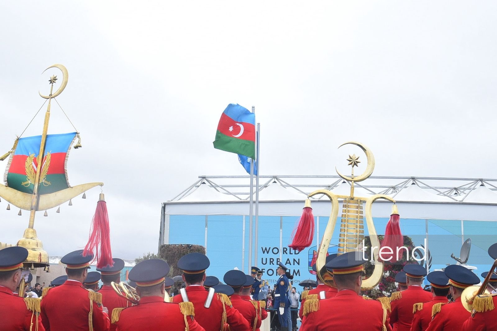 Flag-raising ceremony held within framework of WUF13 (PHOTO/VIDEO)