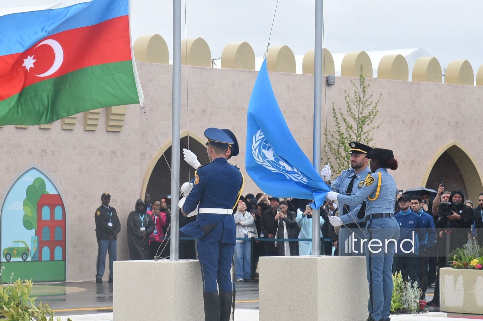 Flag-raising ceremony held within framework of WUF13 (PHOTO/VIDEO)