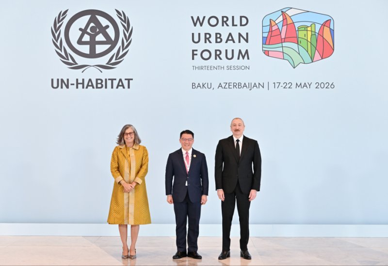 President Ilham Aliyev attends opening ceremony of WUF13 in Baku (LIVE)