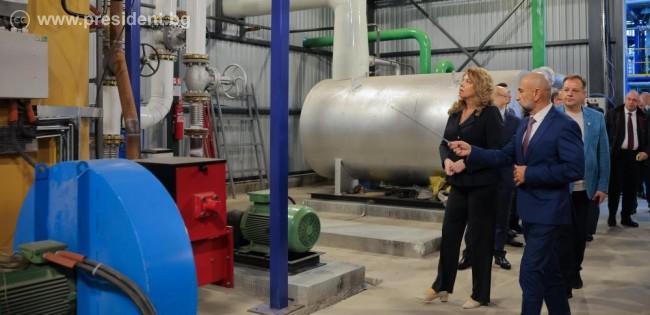Iliana Iotova visits factory built on Bulgarian investments in Azerbaijan (PHOTO)