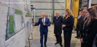 Iliana Iotova visits factory built on Bulgarian investments in Azerbaijan (PHOTO)