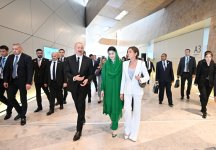 President Ilham Aliyev and First Lady Mehriban Aliyeva attend opening ceremony of WUF13 in Baku (PHOTO/VIDEO)
