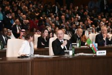 President Ilham Aliyev and First Lady Mehriban Aliyeva attend opening ceremony of WUF13 in Baku (PHOTO/VIDEO)