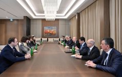President Ilham Aliyev meets with Georgian Prime Minister (PHOTO)