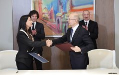 President Ilham Aliyev meets with Georgian Prime Minister (PHOTO)