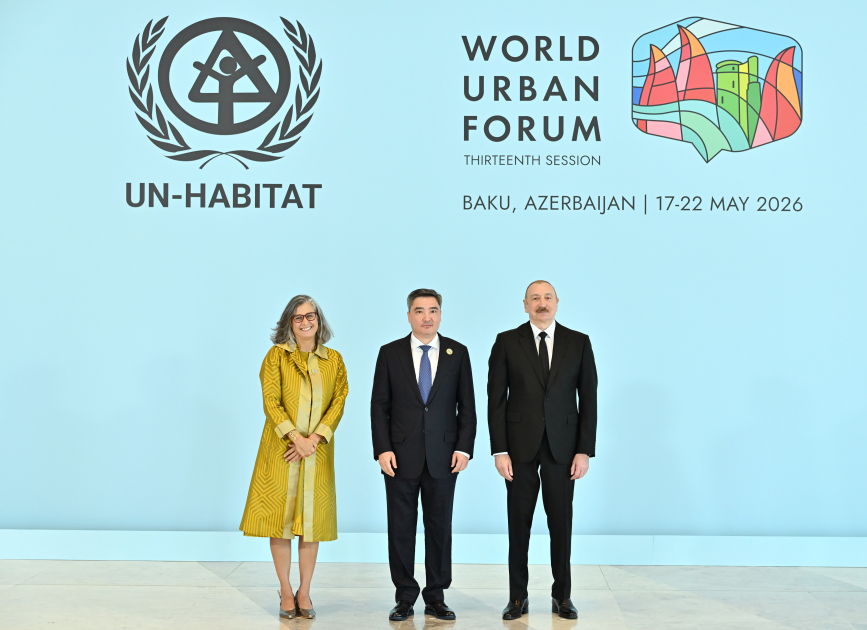 President Ilham Aliyev attends opening ceremony of WUF13 in Baku (PHOTO) (LIVE)