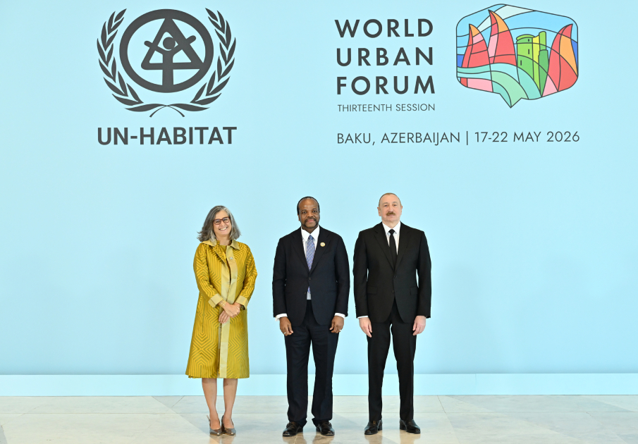 President Ilham Aliyev attends opening ceremony of WUF13 in Baku (PHOTO) (LIVE)