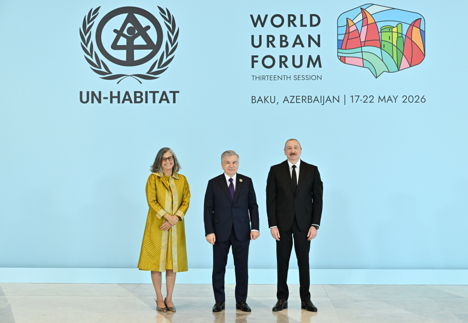 President Ilham Aliyev attends opening ceremony of WUF13 in Baku (PHOTO) (LIVE)