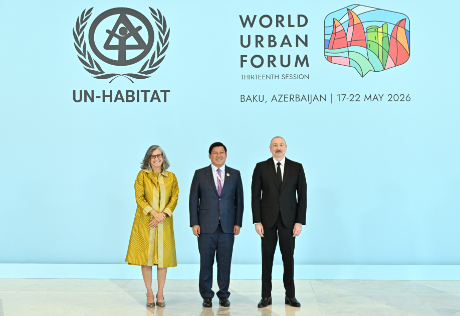 President Ilham Aliyev attends opening ceremony of WUF13 in Baku (PHOTO) (LIVE)
