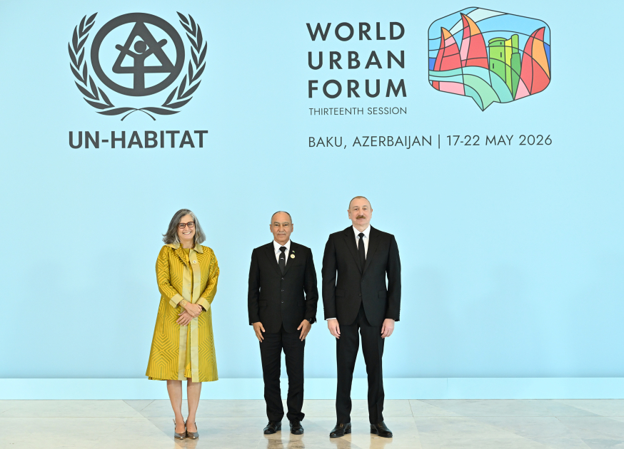 President Ilham Aliyev attends opening ceremony of WUF13 in Baku (PHOTO) (LIVE)