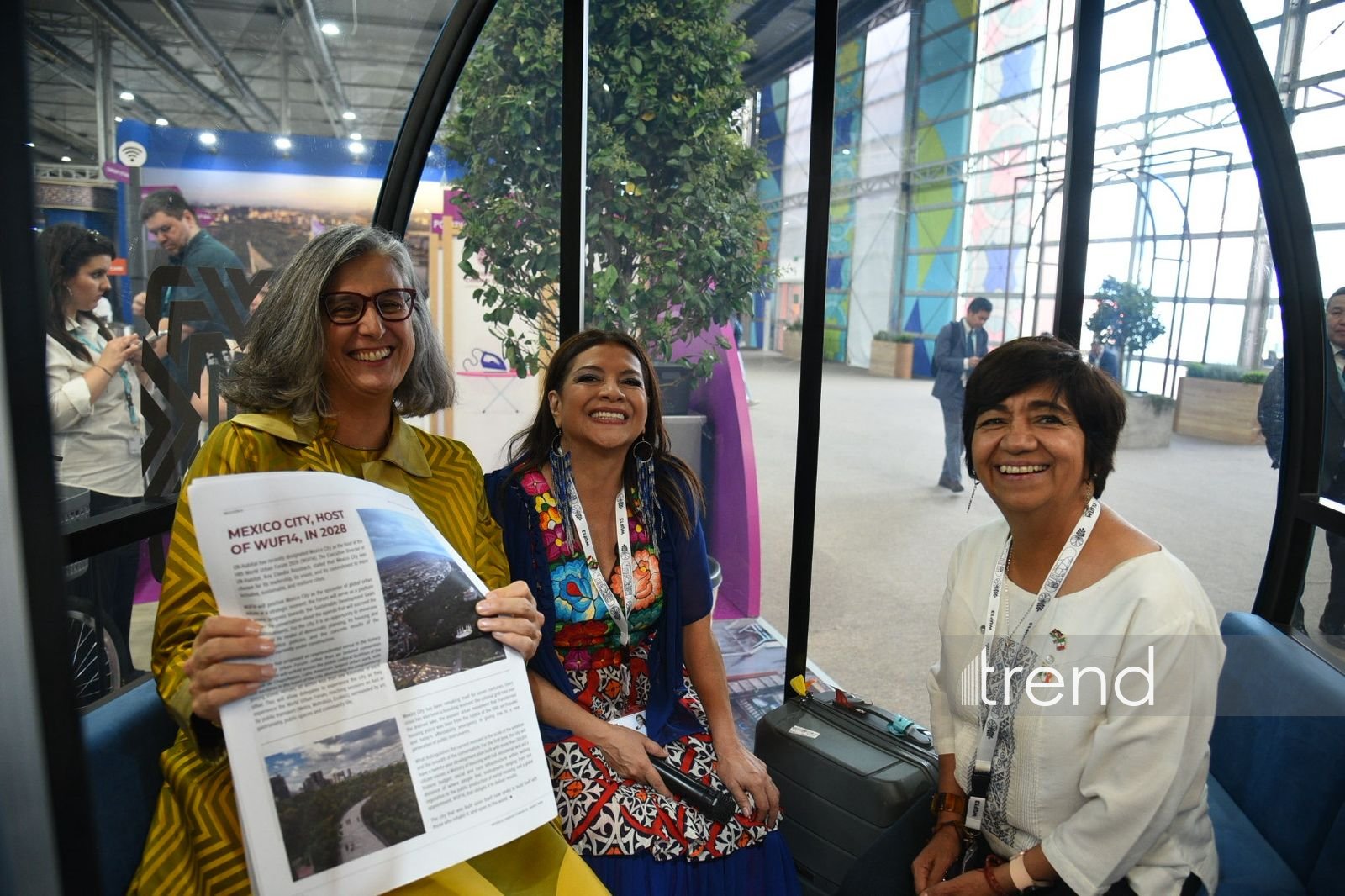 Mexico City pavilion opens at WUF13 in Baku (PHOTO)