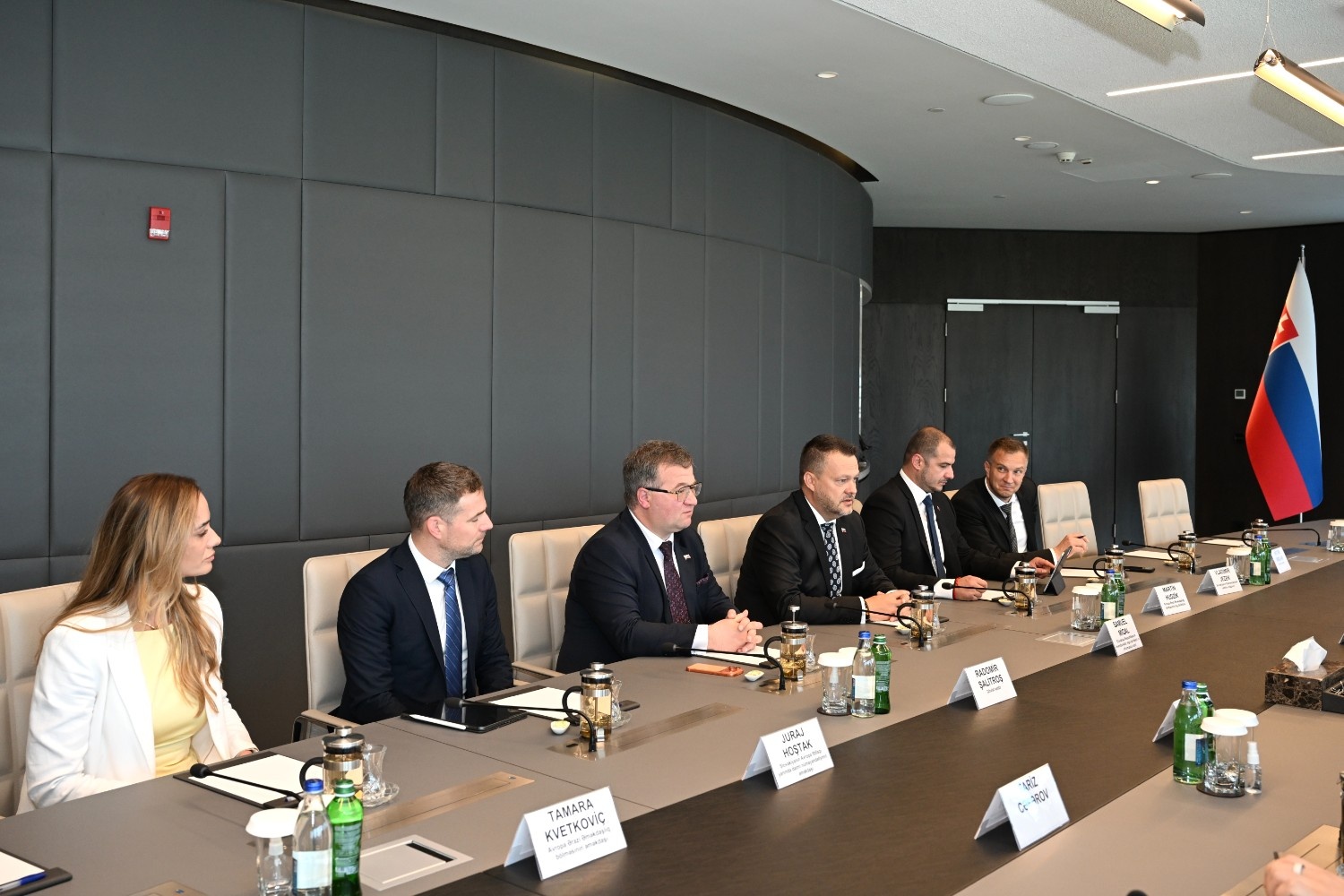 Azerbaijan, Slovakia brainstorm economic and trade cooperation (PHOTO)