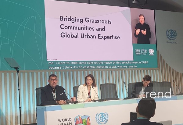 Panel on "Bridging Grassroots Communities and Global Urban Expertise" wraps up in Baku