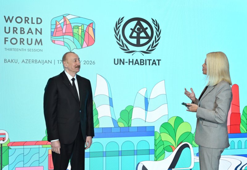 President Ilham Aliyev gives interview to Euronews TV (PHOTO)