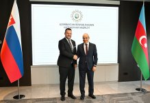 Azerbaijan, Slovakia brainstorm economic and trade cooperation (PHOTO)