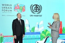 President Ilham Aliyev gives interview to Euronews TV (PHOTO)