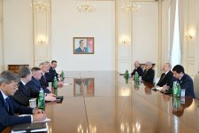 President Ilham Aliyev receives Chairman of Chamber of Representatives of the National Assembly of Belarus (PHOTO)