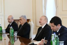 President Ilham Aliyev receives Chairman of Chamber of Representatives of the National Assembly of Belarus (PHOTO)