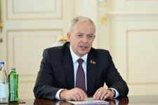 President Ilham Aliyev receives Chairman of Chamber of Representatives of the National Assembly of Belarus (PHOTO)