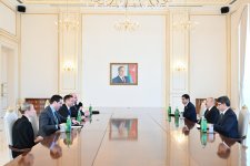 President Ilham Aliyev receives Deputy Prime Minister of Slovakia (PHOTO)