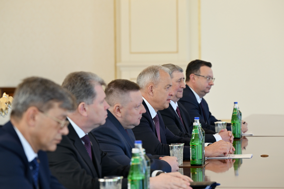 President Ilham Aliyev receives Chairman of Chamber of Representatives of the National Assembly of Belarus (PHOTO)
