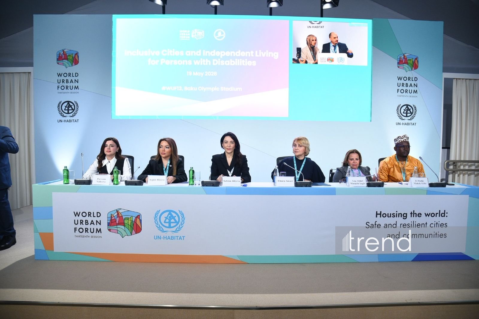 WUF13 in Baku hosts event on 'Inclusive Cities and Independent Living for Persons with Disabilities' (PHOTO)