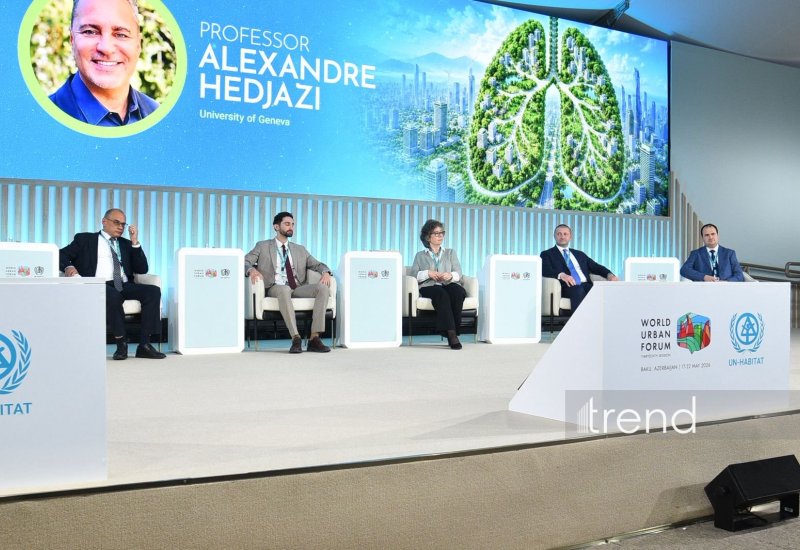 Forum on urban air quality and green infrastructure within WUF13 wraps up in Baku (PHOTO)