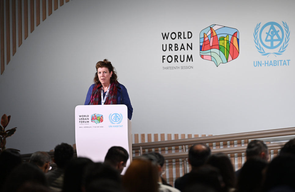 At the initiative of Leyla Aliyeva, clean air and sustainable urban planning issues discussed at WUF13 (PHOTO)