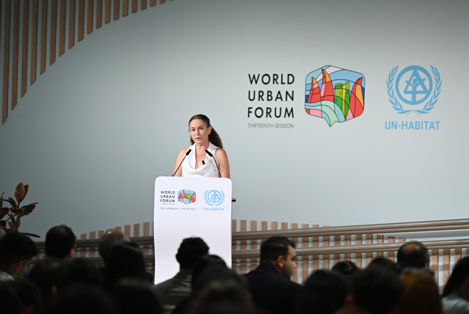 At the initiative of Leyla Aliyeva, clean air and sustainable urban planning issues discussed at WUF13 (PHOTO)