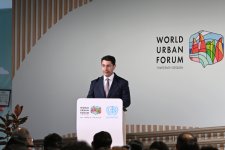 At the initiative of Leyla Aliyeva, clean air and sustainable urban planning issues discussed at WUF13 (PHOTO)