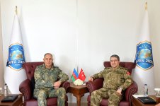 Leadership of Ministry of Defense of Azerbaijan visits Türkiye (PHOTO)