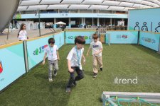 How children's areas at WUF13 in Baku turned into family recreation zones (PHOTO)