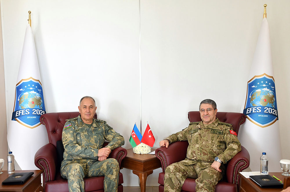 Leadership of Ministry of Defense of Azerbaijan visits Türkiye (PHOTO)