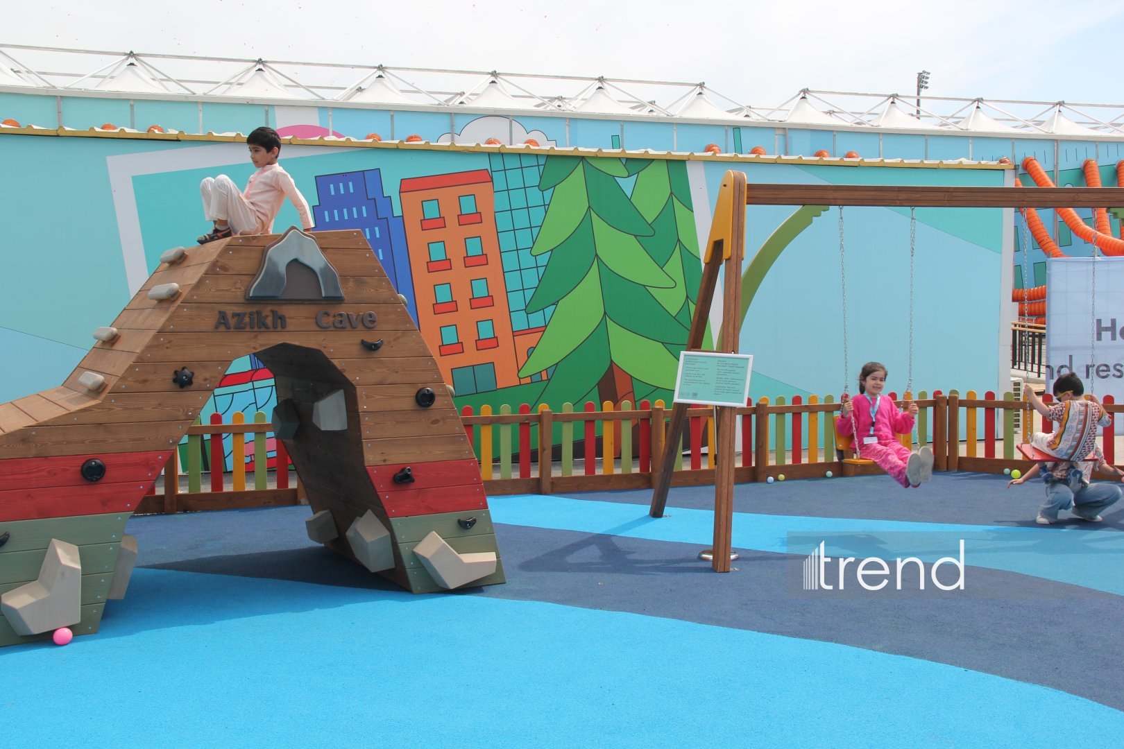 How children's areas at WUF13 in Baku turned into family recreation zones (PHOTO)
