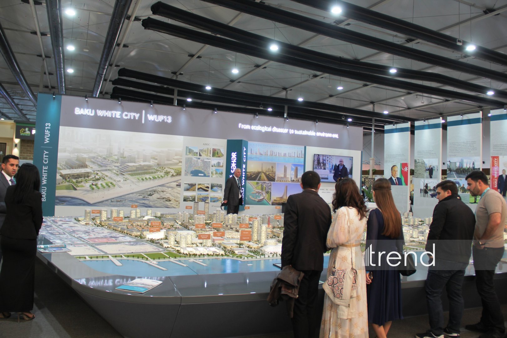 Most creative WUF13 pavilions in Baku: city of future under domes and screens (PHOTO)