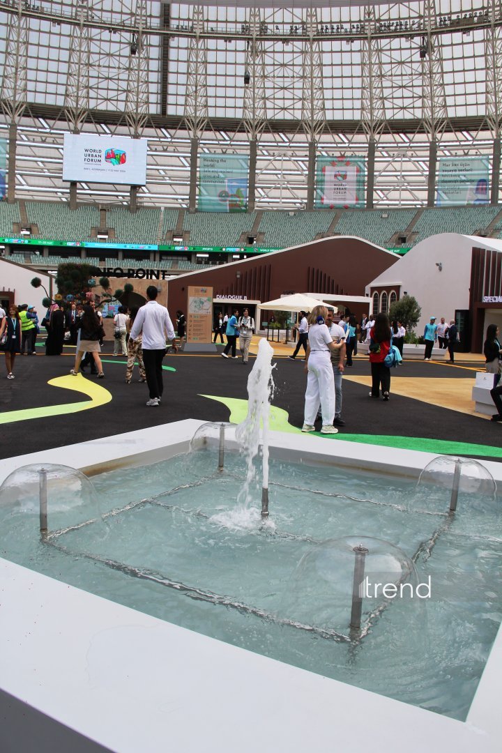 Most creative WUF13 pavilions in Baku: city of future under domes and screens (PHOTO)