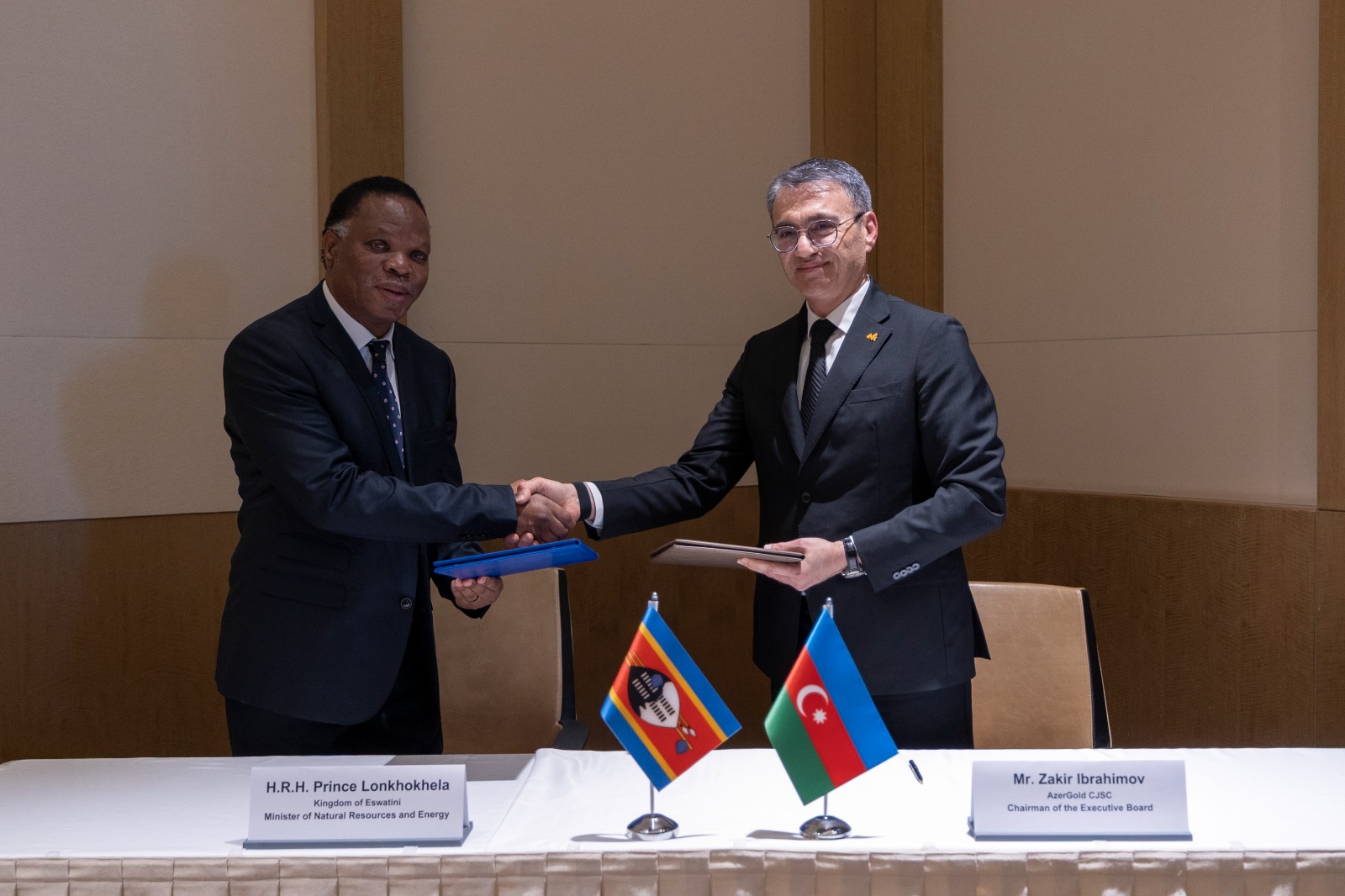 Memorandum of Understanding on cooperation in mining sector signed between Azerbaijan and the Kingdom of Eswatini (PHOTO)