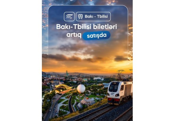 Ticket sales begin for Baku-Tbilisi-Baku railway route