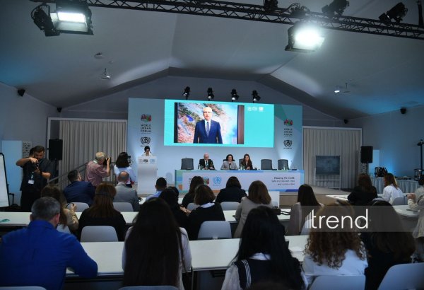 WUF13 hosts panel on drafting Azerbaijan's first national sustainability standard (PHOTO)