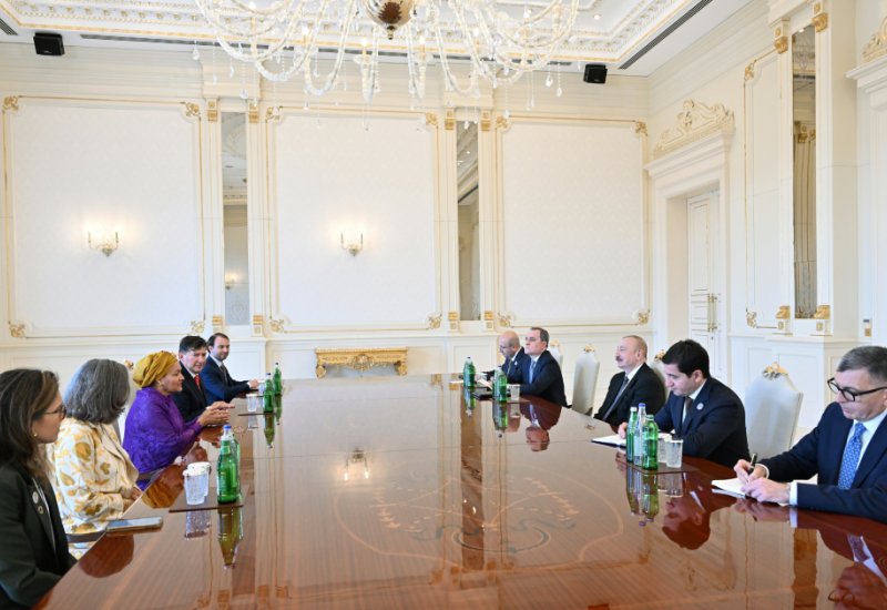 President Ilham Aliyev receives UN Deputy Secretary-General
