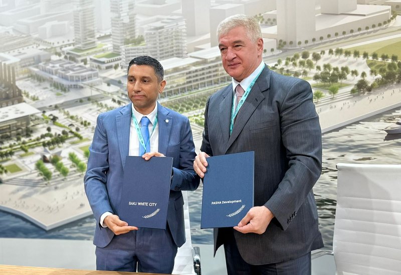 Baku White City, Pasha Development sign agreement to develop Coastal District (PHOTO)