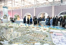 Heydar Aliyev Foundation VP Leyla Aliyeva and Head of Baku Media Center Arzu Aliyeva visit Urban Expo exhibition (PHOTO)