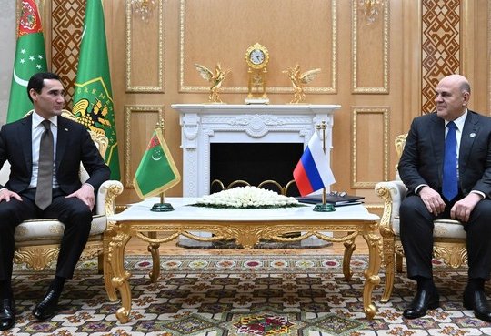 Turkmen President meets Russia’s Prime Minister