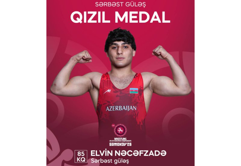 Azerbaijani wrestlers win two more medals at European U-15 Championships