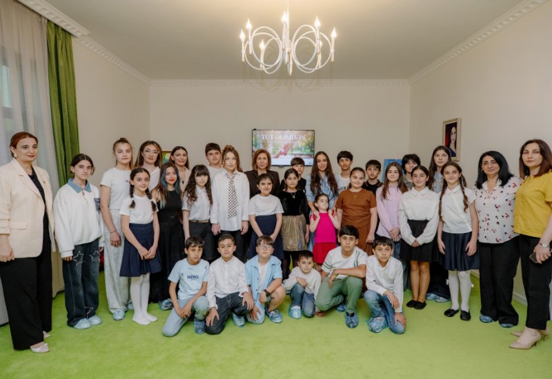 Leyla Aliyeva and Alena Aliyeva visit Social Rehabilitation Center (PHOTO)