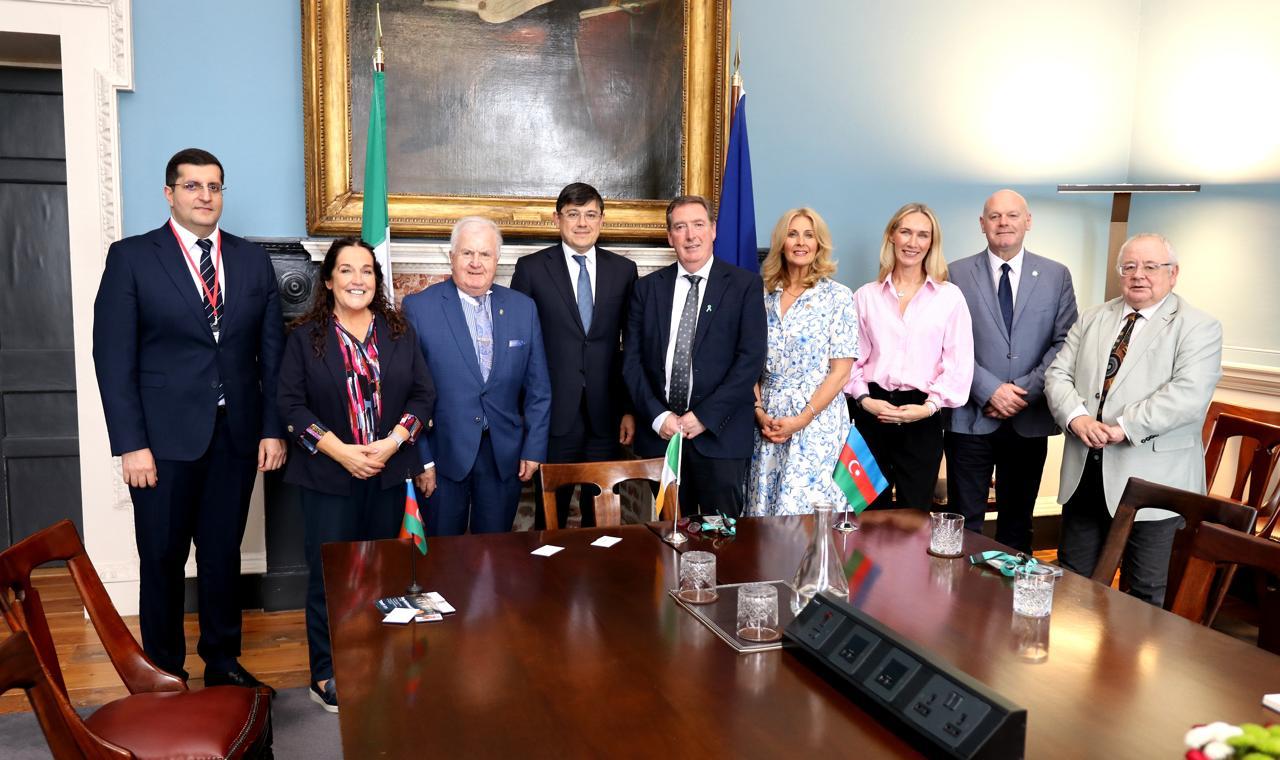 Azerbaijan, Ireland discuss strengthening ties between diasporas (PHOTO)